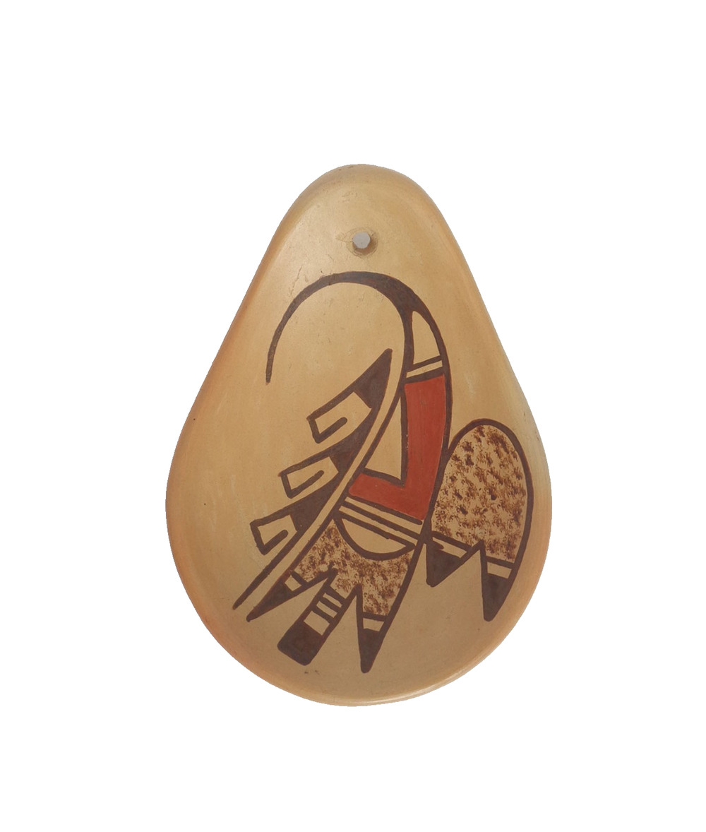Hopi Pottery By Karen Namoki Signed Wall Hanging Walpi